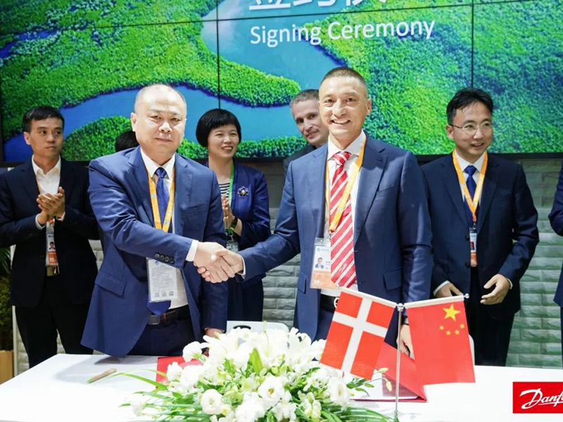 戰(zhàn)略合作丨丹佛斯傳動與嘉興水務(wù)集團合作簽約儀式圓滿舉行！